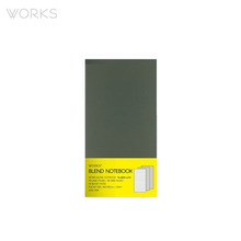 웍스 블렌드 노트북(86x150mm)-그레이(WAN-1844)