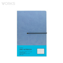웍스 그리드 노트북 맥시(140x214mm)-크림블루(WAN-1681)