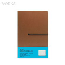 웍스 그리드 노트북 맥시(140x214mm)-오크(WAN-1651)
